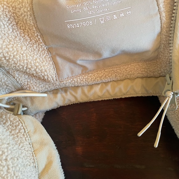 Outdoor Voices Beige Fleece Jacket - Picture 7 of 7